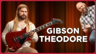 Do We Like Gibsons New Oddly Shaped Guitar Gibson Theodore Standard Review and Demo [upl. by Lankton19]