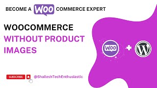 WooCommerce Without Product Images  WooCommerce WordPress [upl. by Assile]