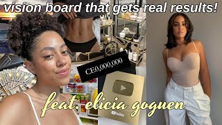 Create your DREAM 2024 VISION BOARD amp get real results feat Elicia Goguen [upl. by Talich]