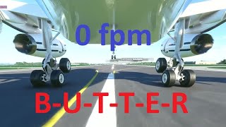 Swiss001landing  a330 BUTTER landing  Microsoft Flight Simulator [upl. by Adnawed]