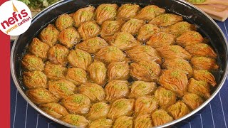 İŞTE BU KADAR KOLAY ✅ TEK TEK AÇMADAN MEKİK BAKLAVA YAPIMI [upl. by Aulea]