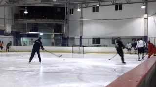 NHL Hockey passing drills with Shooting Coach Tim Turk [upl. by Grazia]