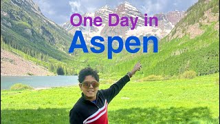 One Day in Aspen Colorado  The Maroon Bells  Best Things to do in Aspen  Travel Guide [upl. by Hameean]