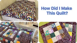 Sew a Quilt of Any Size on a Household Sewing Machine [upl. by Yelyah171]