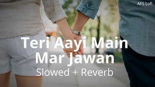 Teri Aayi main Mar Jawan slowed  reverb  Badshah Arijit Singh  AFS Lofi [upl. by Cooe]