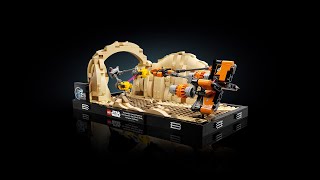 LEGO Star Wars™ 75380 Mos Espa Podrace™ diorama  360° [upl. by Folberth712]