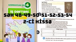 4CÜ SİNİF AZƏRBAYCAN DİLİ İŞ DƏFTƏRİ SƏHİFƏ 48495051525354 55  2Cİ HİSSƏ [upl. by Isej]