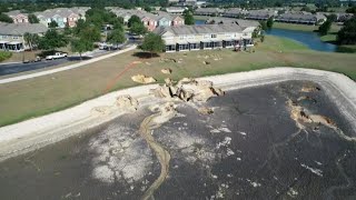 Sinkholes in Florida force evacuations [upl. by Alderman258]