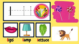 Letter L Jolly phonics jollyphonics sounds letters learning [upl. by Berkly]