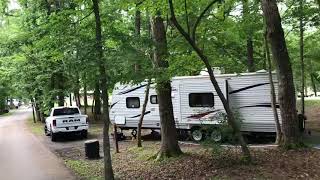 Fall Creek Falls Campground Tour 1 [upl. by Yelats501]