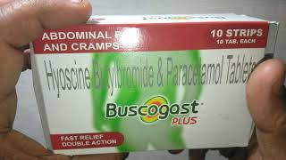 Buscogast Plus Tablets Treatment of IBS  Abdominal Pain Cramp amp Spasm [upl. by Montanez]