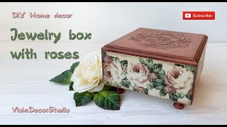 How to Make a DIY Rose Box  Beginners Tutorial [upl. by Sinai]