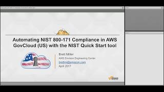 Automating NIST 800171 Compliance in AWS GovCloud US [upl. by Nwahsram]