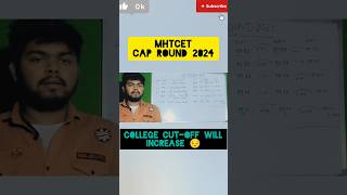 quotALERT 🚨 MHTCET CAP ROUND 2024  COLLEGE CUTOFF WILL DECREASE 🤔 MUMBAI COLLEGE CUTOFF ANALYSISquot [upl. by Crispin]