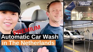 Automatic Car Wash in The Netherlands  Express Car Wash 🚗  A Filipina Dutch Living [upl. by Andryc]