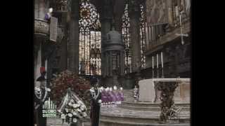 Funerali del Cardinale Martini  Diretta dal Duomo di Milano [upl. by Nioe69]