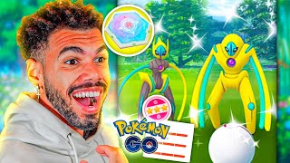 NIANTIC FINALMENTE LIBEROU TODAS AS FORMAS DO DEOXYS  POKEMON GO  Cris [upl. by Esinel]