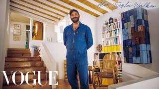 Inside This Curator’s Bohemian LA Home Filled with Handcrafted Objects  Vogue [upl. by Nyliac]