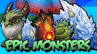 Monster Legends  All Dark Legendary Monsters Special Skills  Ultimate Attacks [upl. by Lubbi]