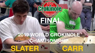 2019 World Crokinole Championship Final  Slater vs Carr [upl. by Chaiken33]