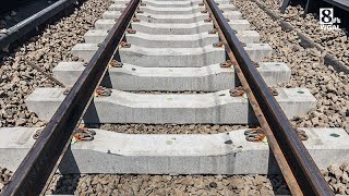 Amtrak track renewal project in Pennsylvania enters fourth stage [upl. by Glyn]