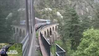 Train Cévenol Langogne à chapeauroux vue 100 nature [upl. by Hansen519]