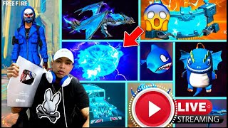 SUBIENDO A GRAN MAESTRO USANDO SOLO COSAS AZULES 💎💎💎 FREE FIRE EN VIVO📲📲 [upl. by Nnahtebazile3]