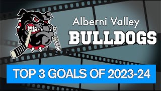 Alberni Valley Bulldogs Best Goals  202324 Season [upl. by Norrek236]