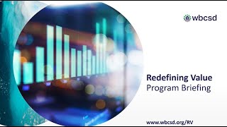 WBCSD Redefining Value Program briefing [upl. by Hebner]