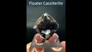 Floater Cassiterite artwork crystals crystalgem minerals gemstone crystalshop quartz art [upl. by Ahsiruam]