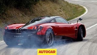 New Pagani Huayra driven 720bhp 230mph  Autocar [upl. by Katee766]