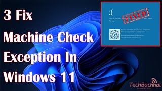 How To Fix MachineCheckException Blue Screen Error [upl. by Reniti]