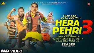 Hera Pheri 3  Trailer  Teaser  Official Announcement Updates Akshay Kumar Suniel ShettyParh [upl. by Yelsehc]