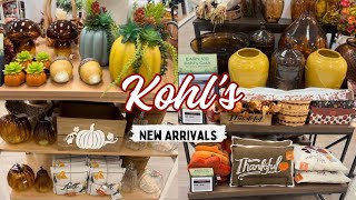 KOHL’S NEW FALL DECOR PREVIEW  NEW HOME DECOR  MODERN amp ORGANIC DECOR  AUTUMN DECOR SHOP WITH ME [upl. by Monteith]