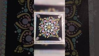 dot art tutorial indian dotpainting dotart artandcraft diy homedecor [upl. by Harwin425]