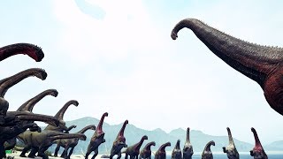 The Isle PUERTASAURUS vs CAMARA ARMY Ep353 [upl. by Ernst]