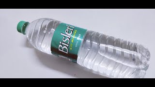 Bisleri Water Bottle Price  Hands On Looks  1 Liter [upl. by Dnaloy]