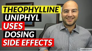 Theophylline Uniphyl  Pharmacist Review  Uses Dosing Side Effects [upl. by Attenwad]