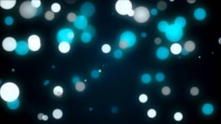 HD 720 Blue Particles Motion Background [upl. by Nagah863]