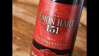 RUM TALK Lemon Hart 151 Rum  Review [upl. by Ynnos]