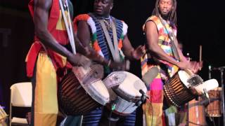 Jalikunda African Drums take the Montserrat African Music Festival by storm [upl. by Amimej]