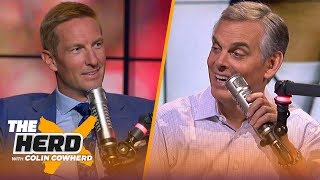 Joel Klatt on Kyler Murray amp NFL Draft says Rosen will succeed just not with Cards  NFL  THE HERD [upl. by Cheney]