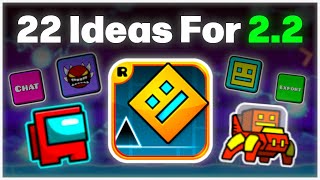 22 Ideas for Geometry Dash 22 [upl. by Aroz]