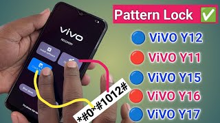 ViVO Y12 Ka Lock Kaise Tode  Vivo Y12 Y11 Y15 Y16 Y17 Hard Reset  Pattern Unlock Without Pc [upl. by Anitsyrk265]