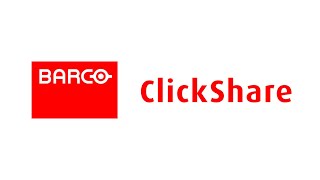 Barco ClickShare CS 100  Wireless Presentation Systems [upl. by Nosilla325]