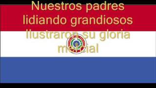 Hymne national du Paraguay [upl. by Eetak]