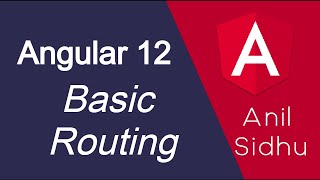 Angular 12 tutorial 39 Basic Routing [upl. by Aleunamme]