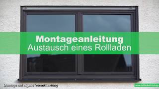 Vorbaurollladen einbauen – Montageanleitung  fensterversandcom [upl. by Ynnel862]