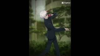 Gojo mopping 🔥anime trending amv gojo mopping shorts fyp [upl. by Aitnic]