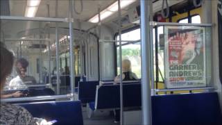 Edmonton Transit System LRT On Board Siemens U2 1024 Grandin to McKernanBelgraviaHD [upl. by Nolla]